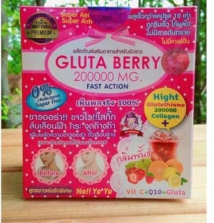 Gluta Berry Skin Whitening Supplement 200000 mg