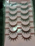 Shein 7 Pairs Faux Mink Fluffy 3D Volume Eyelashes