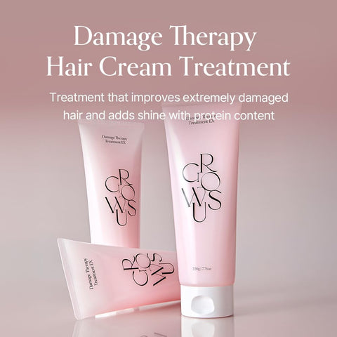 GROWUS Damage Therapy Cream Hair Treatment 220ml
