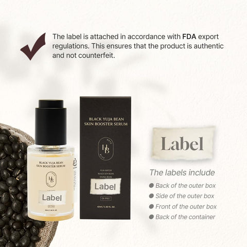 HEVEBLUE Black Yuja Bean Skin Booster Serum 42ml
