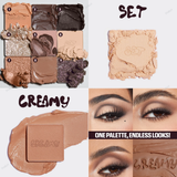 Huda Beauty Creamy Obsessions Eyeshadow Palette - Neutral Brown