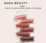 Huda Beauty Faux Filler Extra Shine Lip Gloss