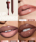Huda Beauty Icy Nude FAUX FILLER Lip Gloss - She Flirty, She Glitzy, She Fire