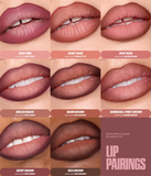 Huda Beauty Liquid Matte Mousse Soft Blur Lip Cream - Mocha Mauve, Rosy Nude, Baby Pink, Berry Brown, Honey Nude, Warm Brown, Bombshell Pinky Brown