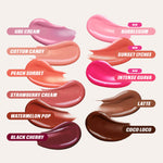 Shop Huda NEW Blush Crush in shades Bubble Gum, Intense Guava, Sunset Lychee in Pakistan