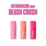 Shop Huda NEW Blush Crush in shades Bubble Gum, Intense Guava, Sunset Lychee in Pakistan
