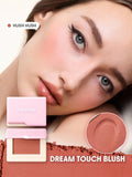 SHEGLAM Dream Touch Blush - Hush Hush, Love Cake | Dusty rose pink, 016 Tickled Pink | Soft baby pink, 017 Wannabe | Light peach nude, 018 Whipped Fig | Soft coral peach, 019 Heart Eyes | Rosy nude, 020 Knock Out | Deep rose red, 021 Don't Pink Twice | Hot neon pink, 110 Vacay Mode | Warm caramel nude, 209 Cherry Aura | Burnt coral