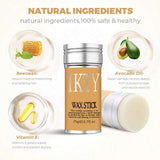 IKT Unisex Hair Wax Stick 75g with 3 combs Set