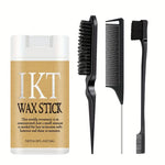 IKT Unisex Hair Wax Stick 16g MINI with 3 combs Set