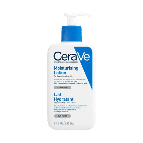 Cerave  - moisturising lotion for dry to very dry skin 8 oz , 236 ml