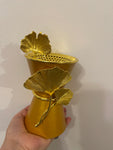Incense burner / Bakhoor burner Golden flower from Dubai