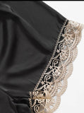 SHEIN 5pack Lace Trim Satin Night Set