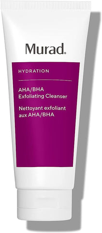 Murad Hydration AHA/BHA Exfoliating Cleanser - Triple Action Exfoliating Facial Cleanser, 200 ml