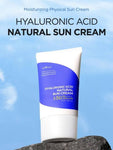 ISNTREE - HYALURONIC ACID NATURAL SUN CREAM SPF50+ PA++++ 50ML