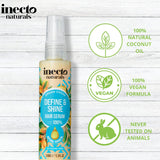 Inecto Naturals Dream Creme Define & Shine Hair Serum Argan 100ml