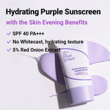 Isntree Onion Newpair Hydrating Sun Protector Sunscreen SPF 40 PA+++ - 50ml, 1.69 fl.oz