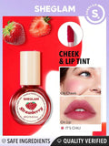 SHEGLAM FOR THE FLUSH LIP & CHEEK TINT - Cherry Picked, Fruit Punch, It's Chili