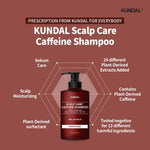 Shop online KUNDAL Caffeine Hair Shampoo in Cherry Blossom, White Musk in Pakistan