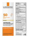 LA ROCHE POSAY ANTHELIOS MINERAL ZINC OXIDE SUNSCREEN SPF 50 FOR FACE