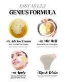 Lindsay Luxury Aqua Magic Mask Cup - 65g & 6.5g