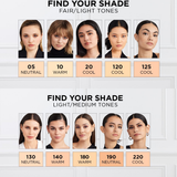 L'Oreal Paris Infallible 24H Fresh Wear Powder Foundation - 10-Porcelain, 20-Ivory, 120-Vanilla, 130-True Beige, 220-Sand