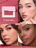 SHEGLAM Dream Touch Blush - Hush Hush, Love Cake | Dusty rose pink, 016 Tickled Pink | Soft baby pink, 017 Wannabe | Light peach nude, 018 Whipped Fig | Soft coral peach, 019 Heart Eyes | Rosy nude, 020 Knock Out | Deep rose red, 021 Don't Pink Twice | Hot neon pink, 110 Vacay Mode | Warm caramel nude, 209 Cherry Aura | Burnt coral