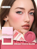 SHEGLAM Dream Touch Blush - Hush Hush, Love Cake | Dusty rose pink, 016 Tickled Pink | Soft baby pink, 017 Wannabe | Light peach nude, 018 Whipped Fig | Soft coral peach, 019 Heart Eyes | Rosy nude, 020 Knock Out | Deep rose red, 021 Don't Pink Twice | Hot neon pink, 110 Vacay Mode | Warm caramel nude, 209 Cherry Aura | Burnt coral