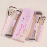 MAANGE 4 pcs makeup brush set with box