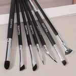 MAANGE 7pcs Soft Fiber Eyebrow, Eyeliner, Eye Shadow Brush