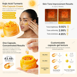 Medicube Capsule Cream with Kojic Acid & Turmeric for Uneven Skin Tone 53g
