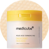 Medicube Kojic Acid Turmeric Clarifying Toner 70 Pads