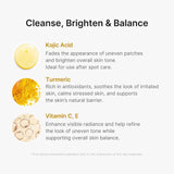 Medicube Kojic Acid Turmeric Vita Capsule Cleansing Foam 120g