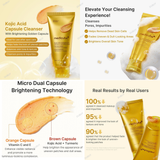 Medicube Kojic Acid Turmeric Vita Capsule Cleansing Foam 120g