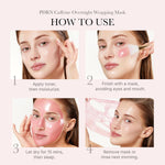 Medicube PDRN Pink Caffeine Overnight Wrapping Peel Off Facial Mask 75ml