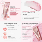 Medicube PDRN Pink Glutathione Capsule Cleansing Foam 120g