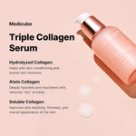 Medicube Triple Collagen Serum to rejuvenate dull skin with its advanced Triple Collagen Complex 55ml