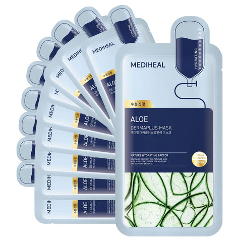 Mediheal Dermaplus Aloe Sheet Mask (10 Counts)