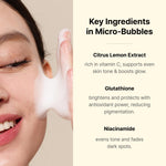 Menokin 30 Seconds Quick Bubble Mask BRIGHT 95ml