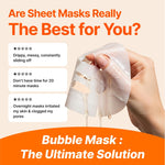 Menokin 30 Seconds Quick Bubble Mask BRIGHT 95ml