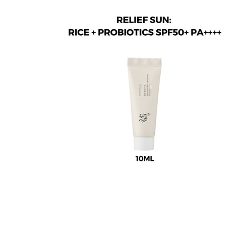 Beauty Of Joseon MINI - Rice + Probiotics Relief Sun Screen SPF50+ PA++++ 10ml Mini
