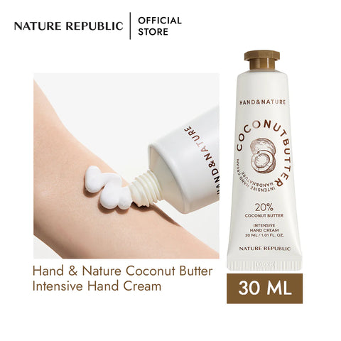 Nature Republic Hand & Nature Coconut Butter Intensive Hand Cream 30ml