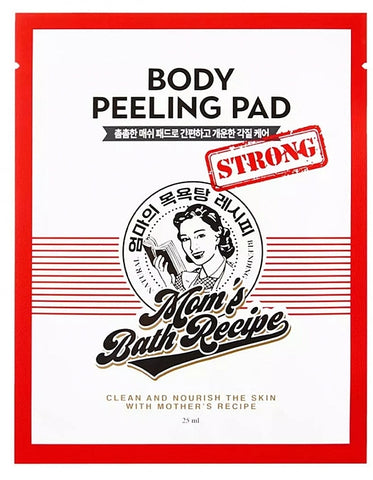 Mom's Bath Recipe Body Peeling Pad - Strong Care