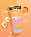 Neutrogena invisible daily defence sunscreen spf 60 88ml - WITHOUT FRAGRANCE