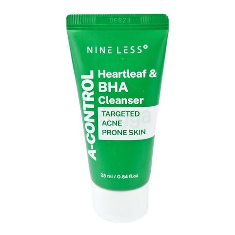 Nine Less A-Control Heartleaf & BHA Cleanser Mini 25ml