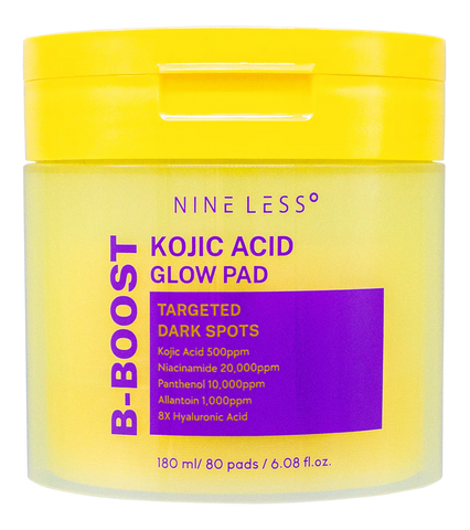 Nine Less B-Boost Kojic Acid Glow Pad 180ml/80 pads