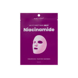 Nine Less My Fit Sheet Mask - No.1 Azelaic Acid, No.2 Kojic Acid, No.3 Niacinamide, No.4 Tranexamic Acid, No.5 Hyaluronic Acid, No.6 PDRN, No.7 Collagen