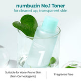 Numbuzin - No. 1 Pure Full Calming Herb Toner 100ml