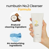 Numbuzin No. 2 Deep Clean Fresh Cream Cleanser 120ml