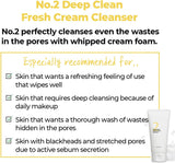 Numbuzin No. 2 Deep Clean Fresh Cream Cleanser 120ml