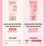 Numbuzin No.3 No Filter Tone-Up Sun Serum 50ml